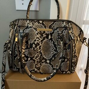 Mossimo Supply Co. Snake Print Satchel